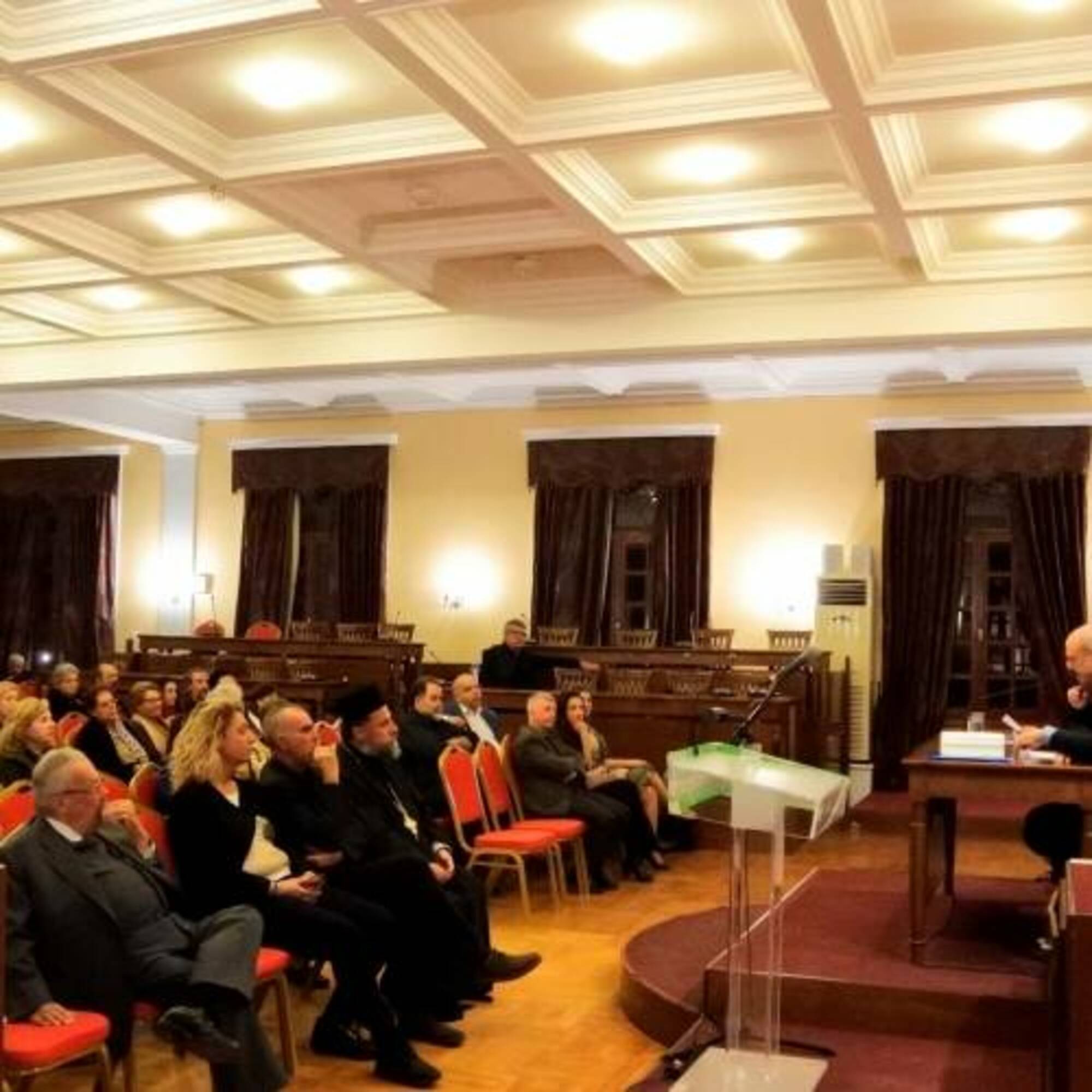 Με επιτυχία πραγματοποιήθηκε η Εσπερίδα για τα 150 χρόνια από τον θάνατο του Α. Κάλβου